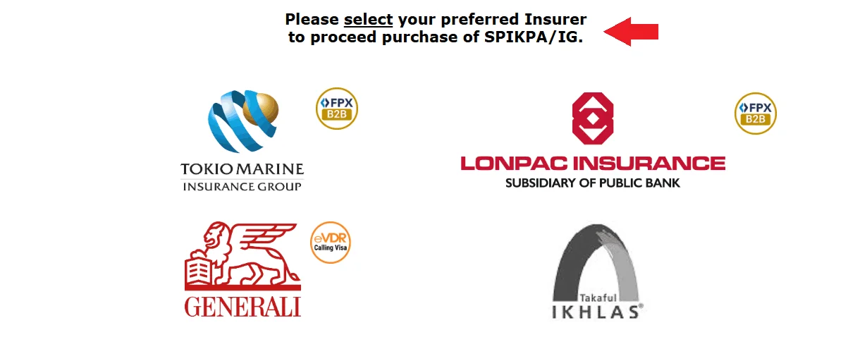 eInsurans choose insurans